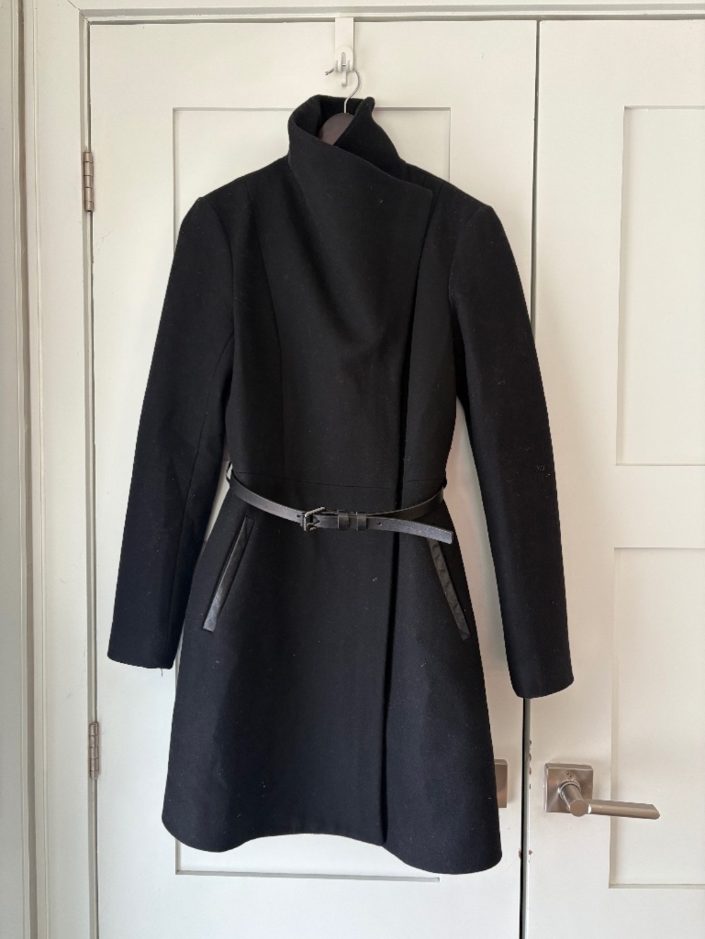 Mackage Black Wool Coat